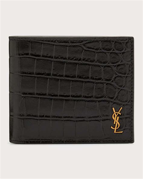 ysl bi fold wallet|saint laurent men wallet.